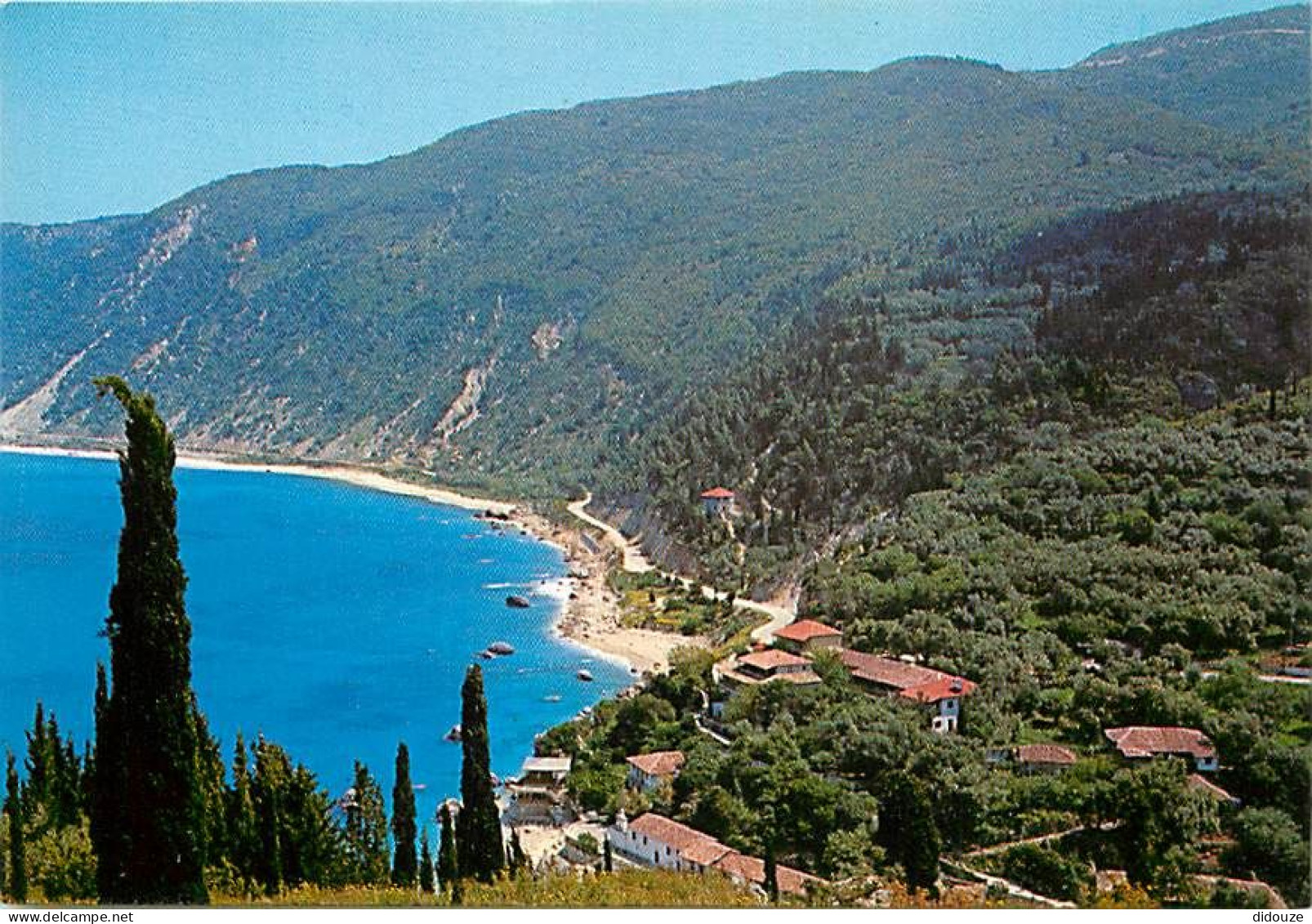 Grèce - Lefkada - Aghios Nikitas - Une Vue Pittoresque - Carte Neuve - CPM - Voir Scans Recto-Verso - Grèce