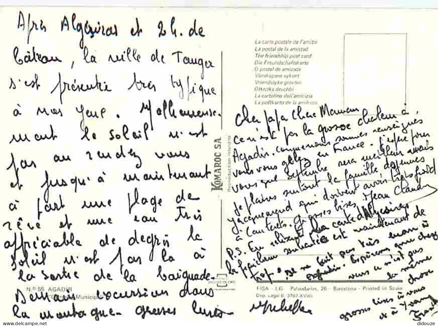 Maroc - Agadir - Multivues - CPM - Voir Scans Recto-Verso - Agadir