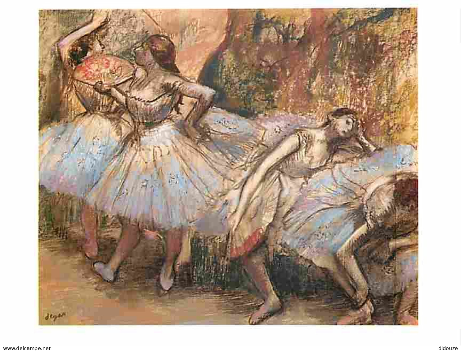 Art - Peinture - Edgar Degas - Danseuses - Carte Neuve - CPM - Voir Scans Recto-Verso - Paintings