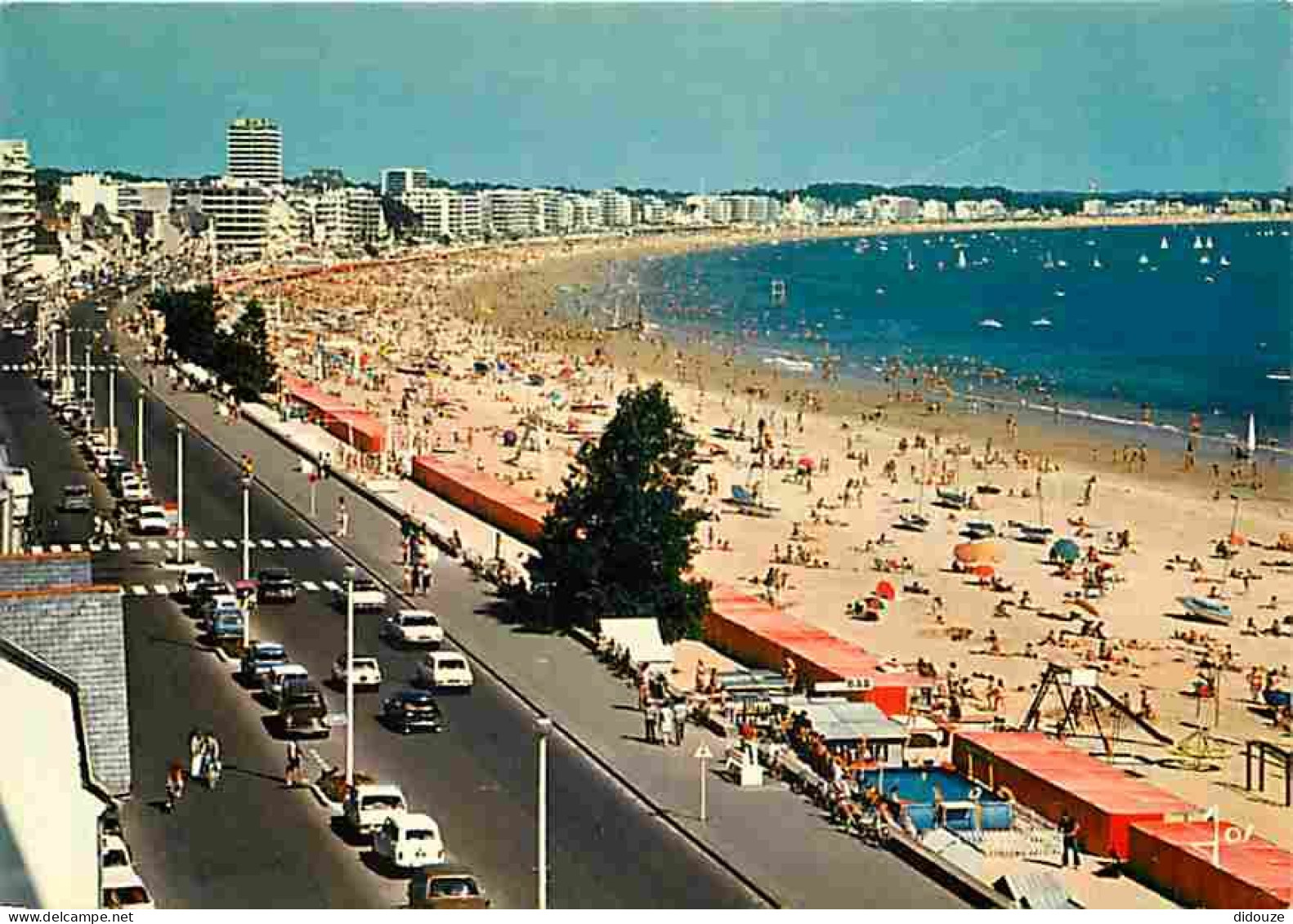 44 - La Baule - Le Boulevard De Mer - Automobiles - Flamme Postale - CPM - Voir Scans Recto-Verso - La Baule-Escoublac