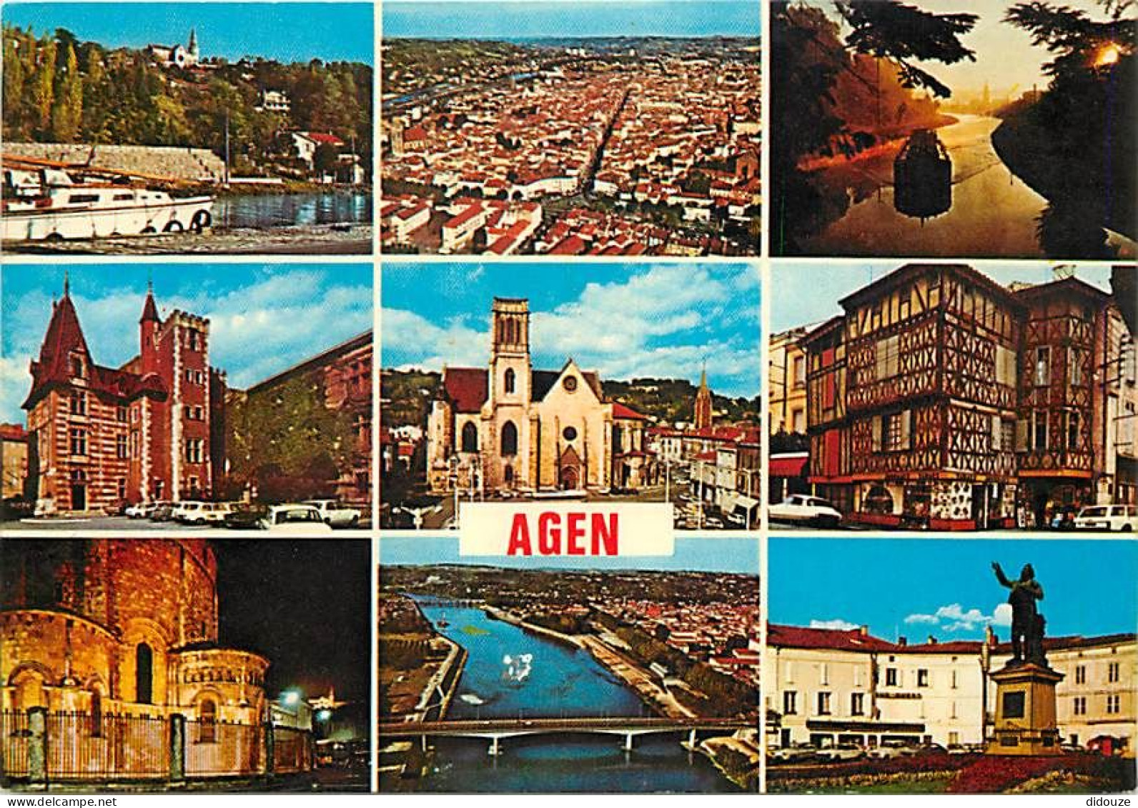 47 - Agen - Multivues - Automobiles - CPM - Voir Scans Recto-Verso - Agen