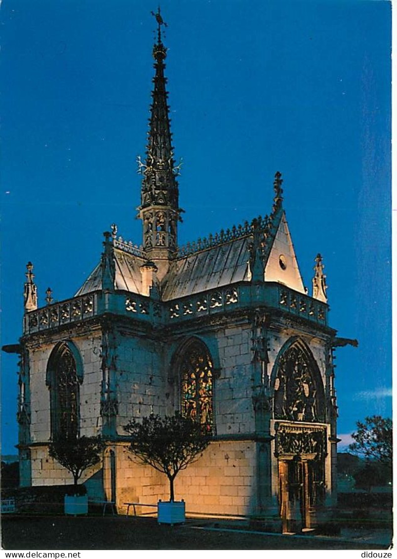 37 - Amboise - Le Château - La Chapelle Saint-Hubert - Vue De Nuit - Carte Neuve - CPM - Voir Scans Recto-Verso - Amboise