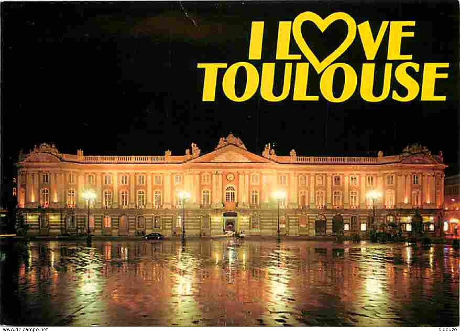 31 - Toulouse - Le Capitole La Nuit - Lampadaires - CPM - Voir Scans Recto-Verso - Toulouse