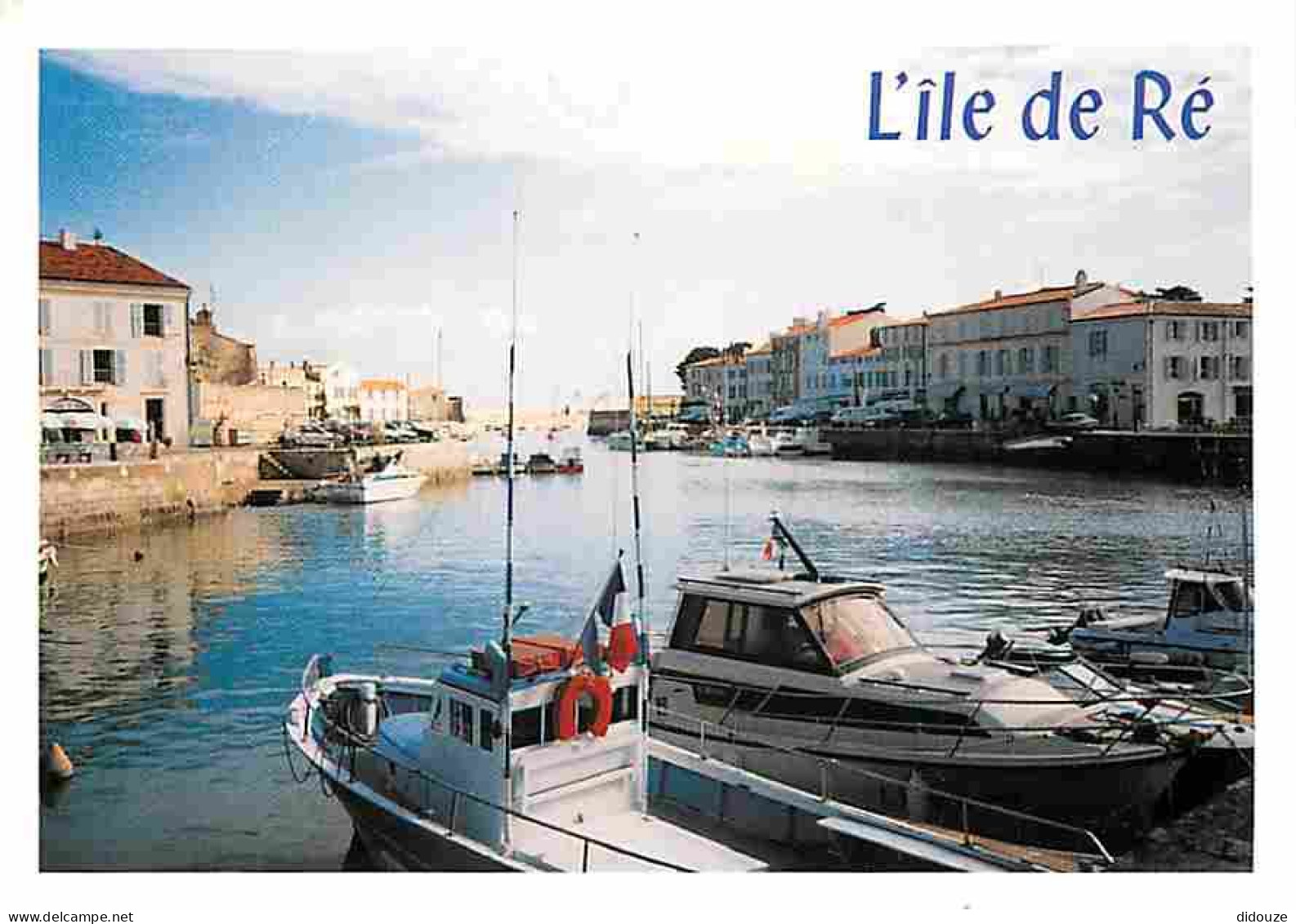 17 - Ile De Ré - Bateaux - Automobiles - CPM - Voir Scans Recto-Verso - Ile De Ré