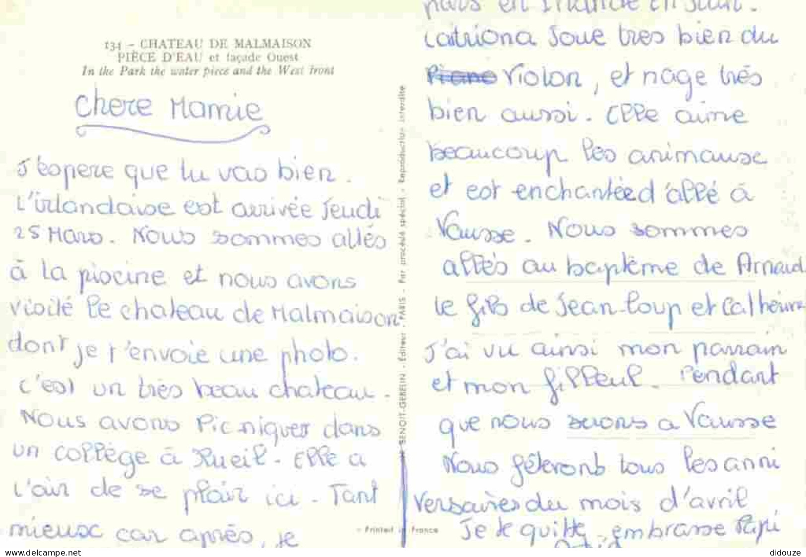 92 - Rueil-Malmaison - Le Château - CPM - Voir Scans Recto-Verso - Rueil Malmaison