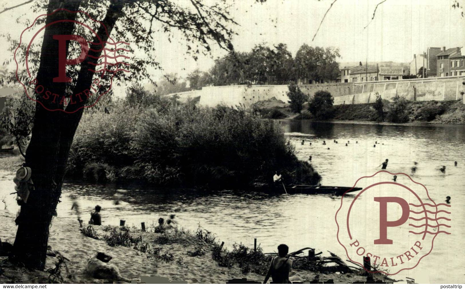 FRANCIA. FRANCE. VILLEMUR - LA PLAGE. RPPC - Sonstige & Ohne Zuordnung