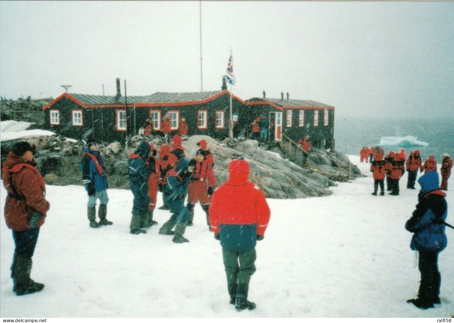 1 AK Antarktis / Antarctica * Base Port Lockroy Auf Wiencke Island - Die Insel Gehört Palmer-Archipel * - Otros & Sin Clasificación