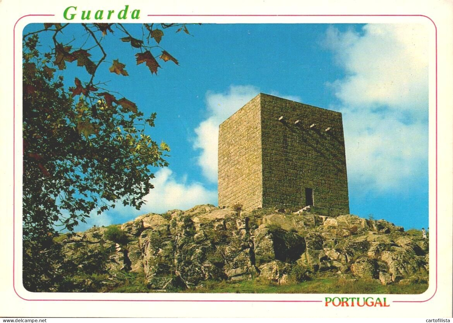 GUARDA - Torre De Menagem Do Castelo  ( 2 Scans ) - Guarda