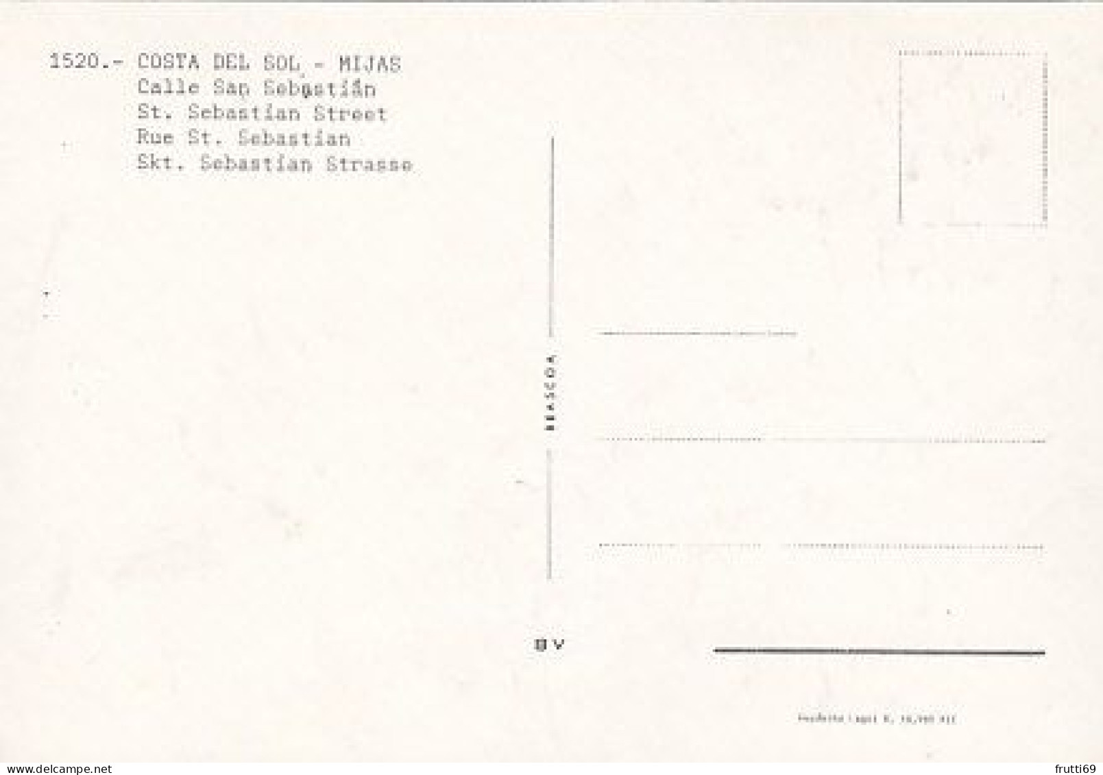 AK 210956 SPAIN - Mijas - Calle San Sebastián - Altri & Non Classificati