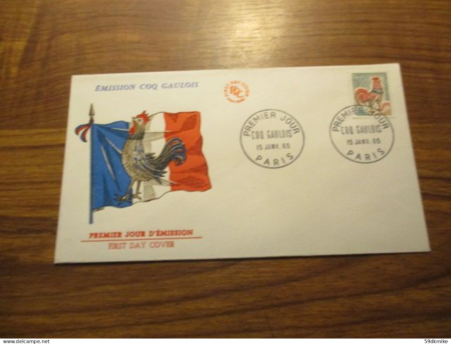 FDC - 1er Jour - France - 1965 - Le Coq Gaulois - 1960-1969