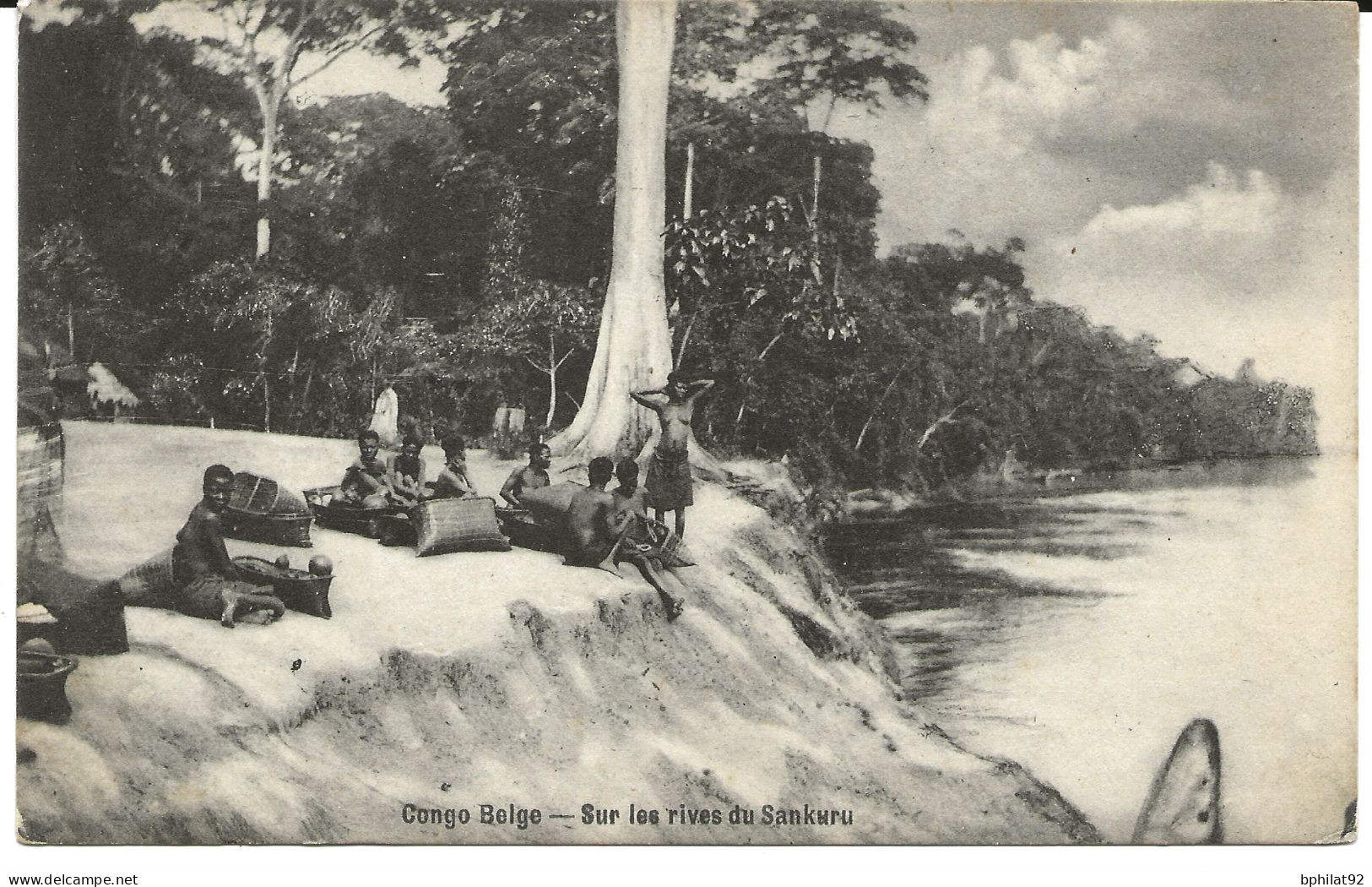 !!! CONGO, CPA DE 1909, DÉPART DE LÉOPOLDVILLE POUR BRUXELLES (BELGIQUE) - Briefe U. Dokumente