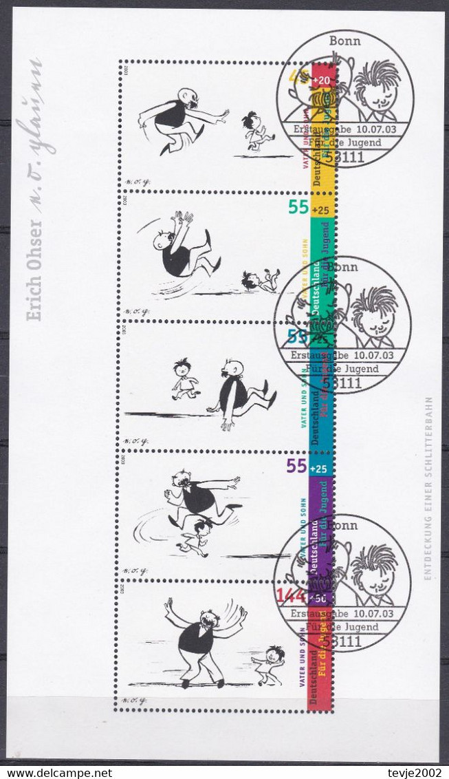 Bund 2003 - Mi.Nr. Block 63 - Gestempelt Used - 2001-2010