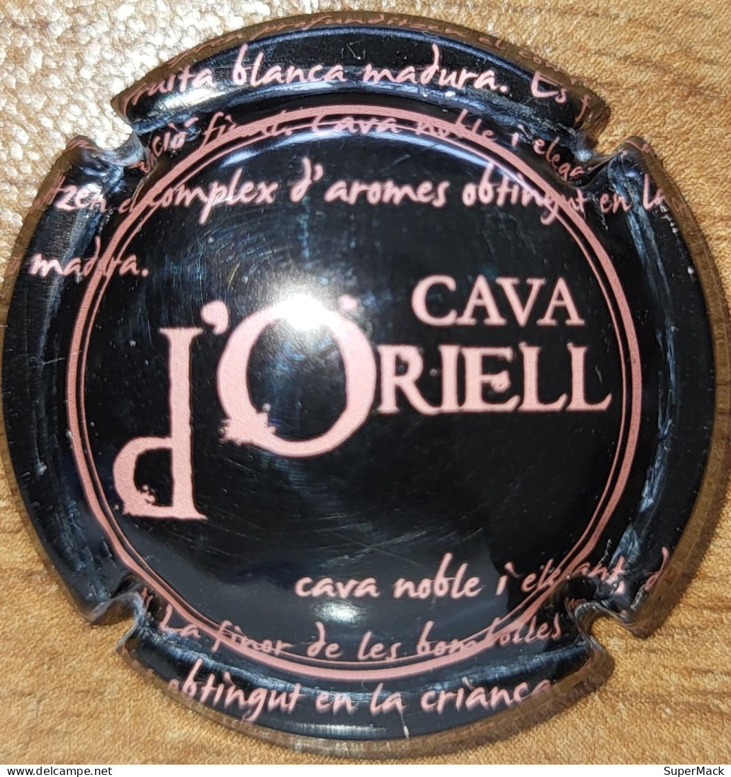 Capsule Cava D'Espagne D'ORIELL Noir & Rose Nr 01a - Placas De Cava