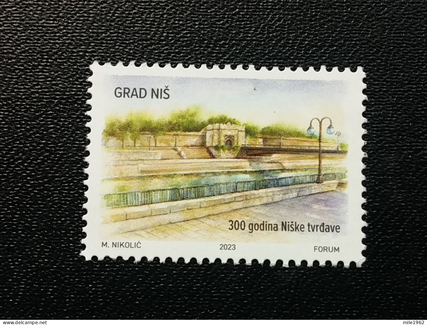 Stamp 3-14 - Serbia 2023 - VIGNETTE- The City Of Niš - Serbia