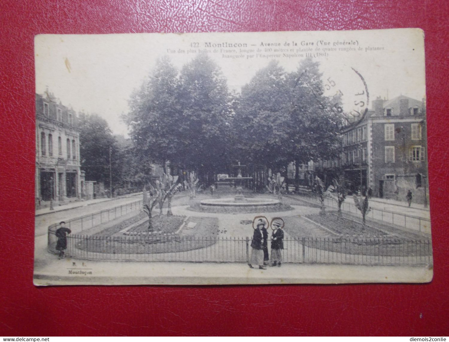 Carte Postale CPA - MONTLUCON (03) - Avenue De La Gare (B419) - Montlucon