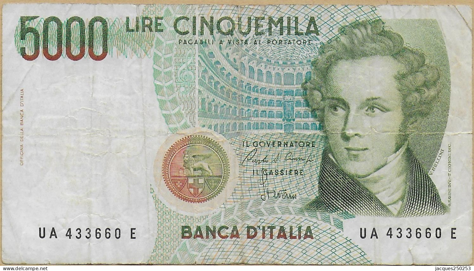 5000 LIRE 1985 - 5000 Lire