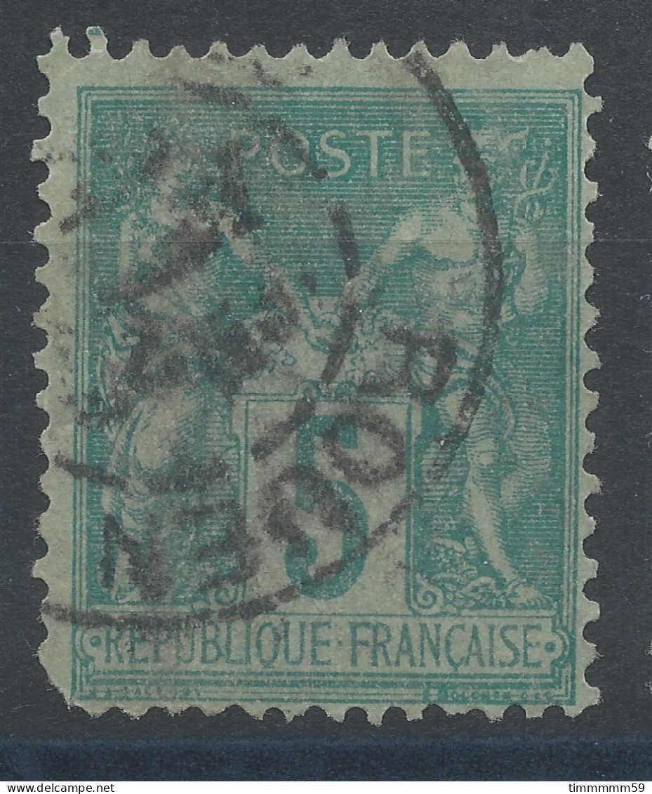 Lot N°83320   N°75, Oblitéré Cachet à Date De Rouen, Seine Inférieure (74) - 1876-1898 Sage (Type II)