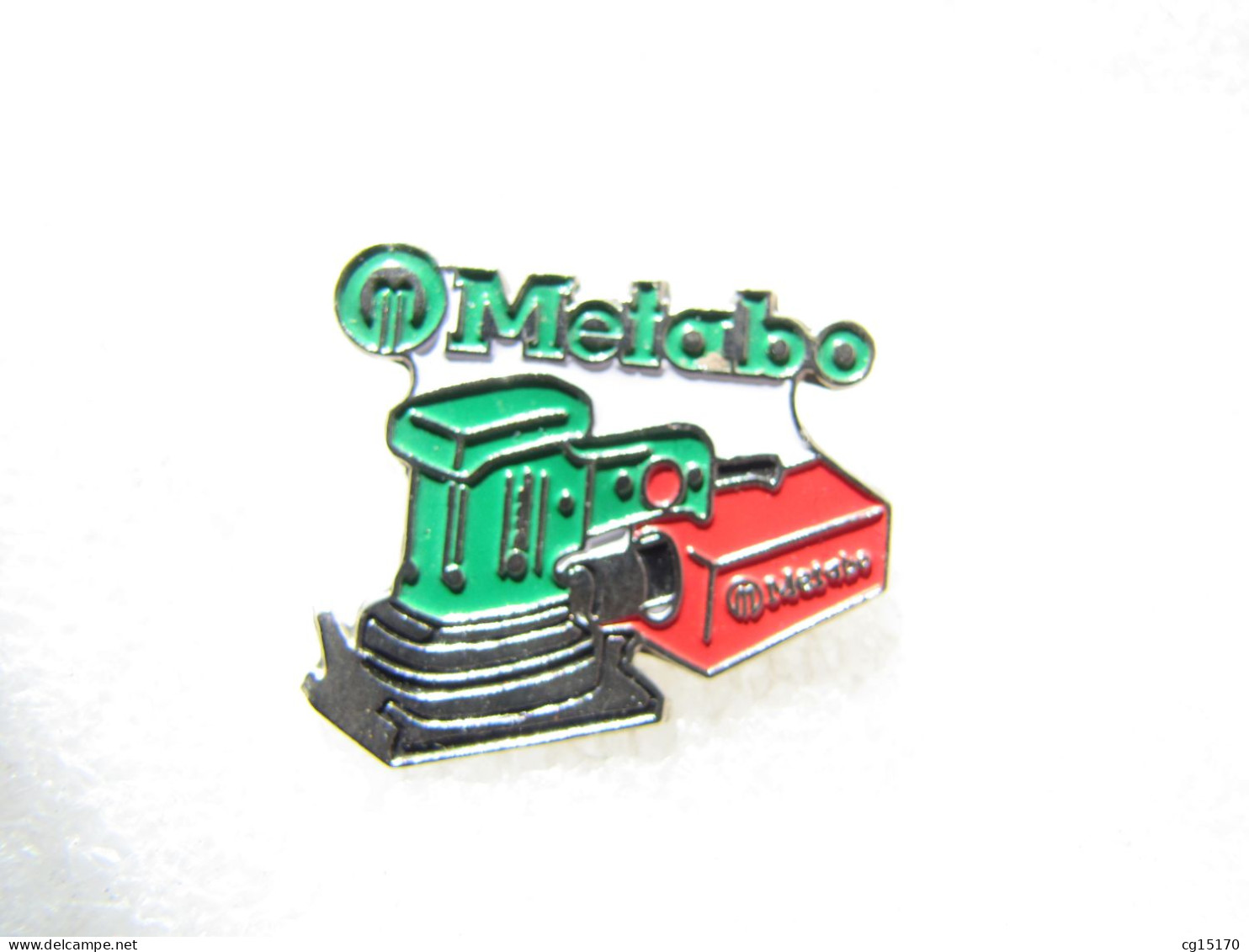 PIN'S   METABO  OUTILLAGES  PONCEUSE - Trademarks