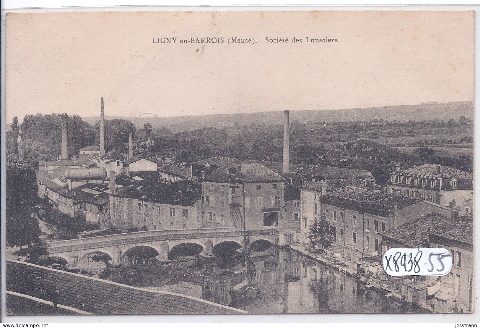 LIGNY-EN-BARROIS- SOCIETE DES LUNETIERS - Ligny En Barrois