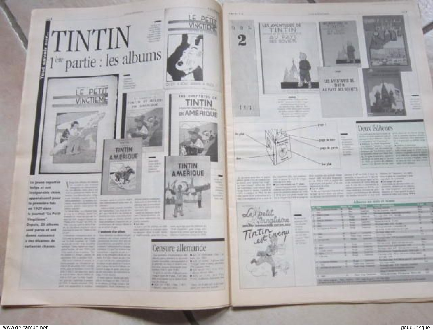 TINTIN LA VIE DU COLLECTIONNEUR TOUS LES ALBUMS DEPUIS 1930   HERGE - Tintin