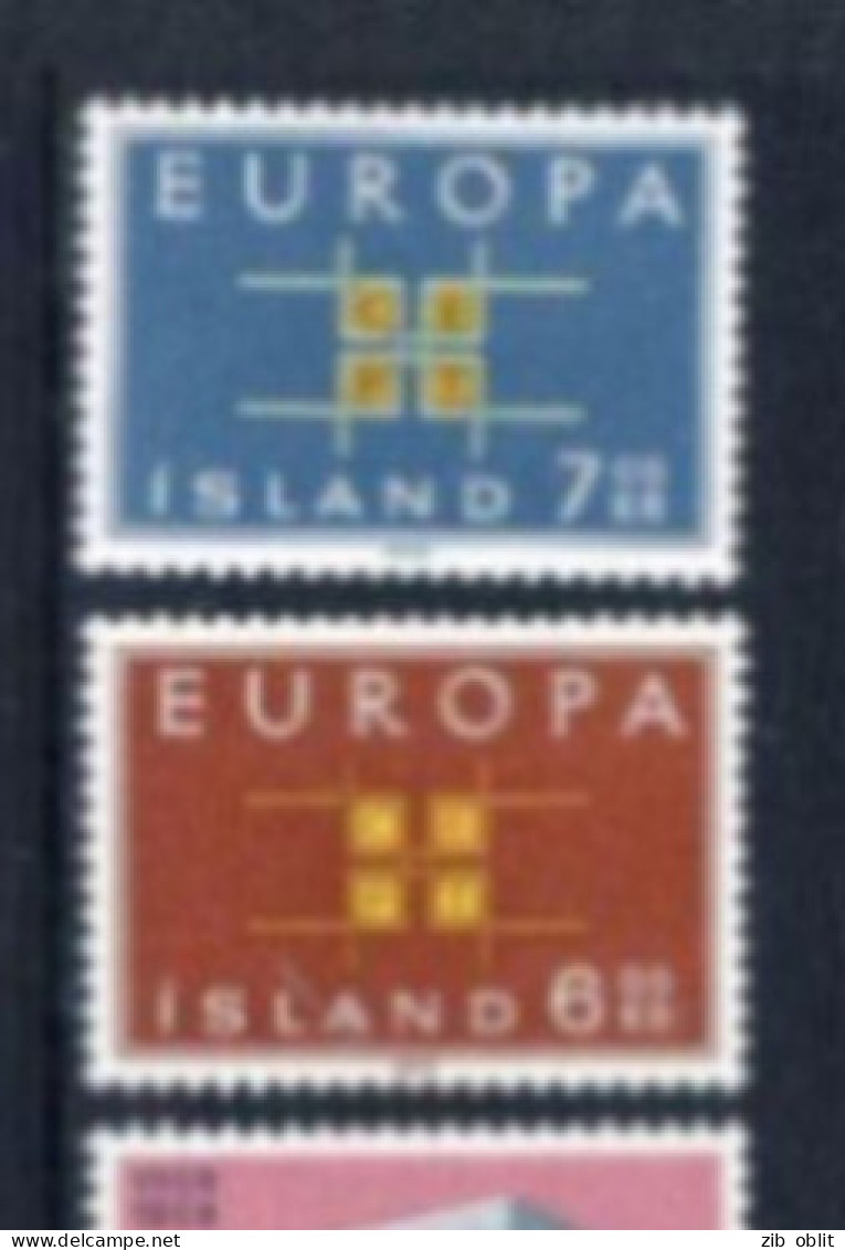 (alm) EUROPA CEPT Serie Timbre Xx MNH  ISLANDE ISLAND - Altri & Non Classificati