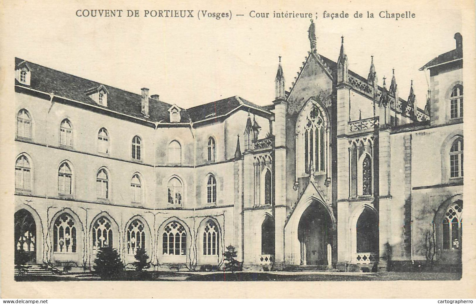 CPA France Couvent De Portieux Chapelle - Other & Unclassified