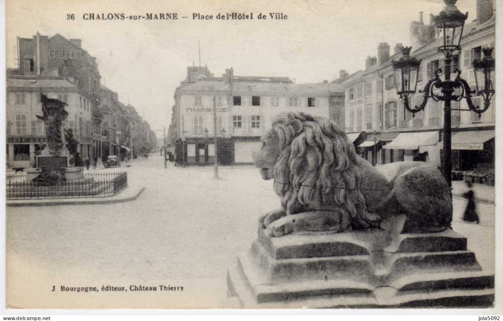 51 / CHÂLONS-SUR-MARNE - Place De L'Hôtel De Ville - Châlons-sur-Marne