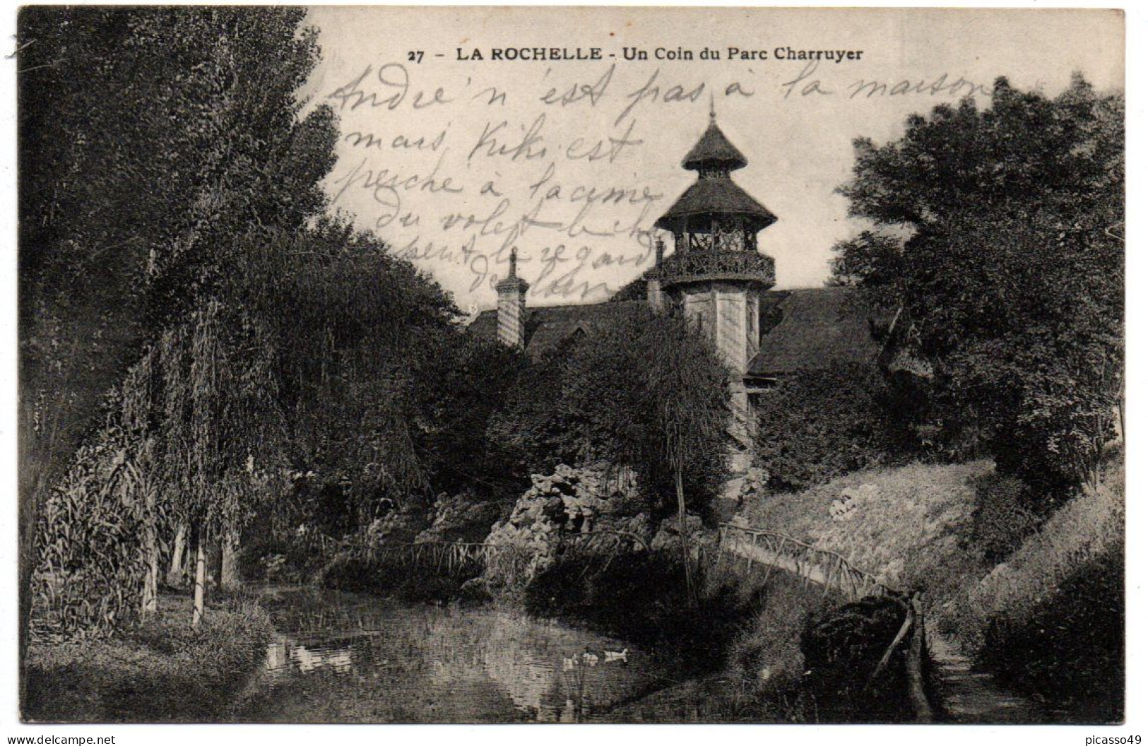 Charentes  Maritime , La Rochelle , Un Coin Du Parc Charruyer - La Rochelle