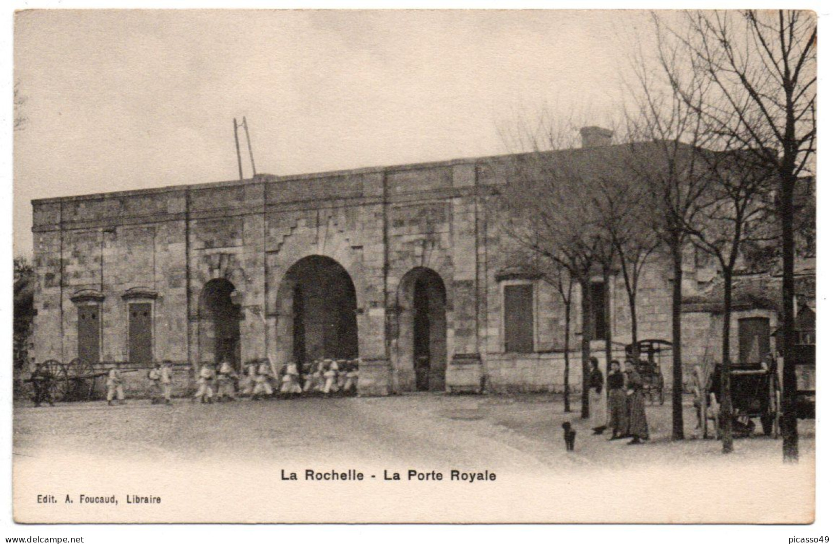Charentes  Maritime , La Rochelle , La Porte Royale - La Rochelle