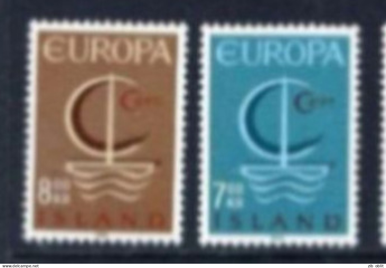 (alm) EUROPA CEPT Serie Timbre Xx MNH  ISLANDE ISLAND - Other & Unclassified