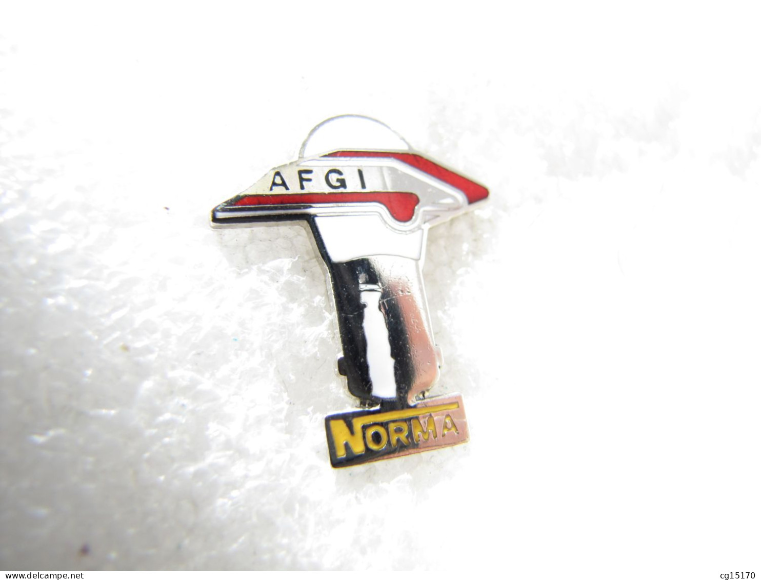 PIN'S   AMPOULE  NORMA   A F G I  Email Grand Feu - Altri & Non Classificati