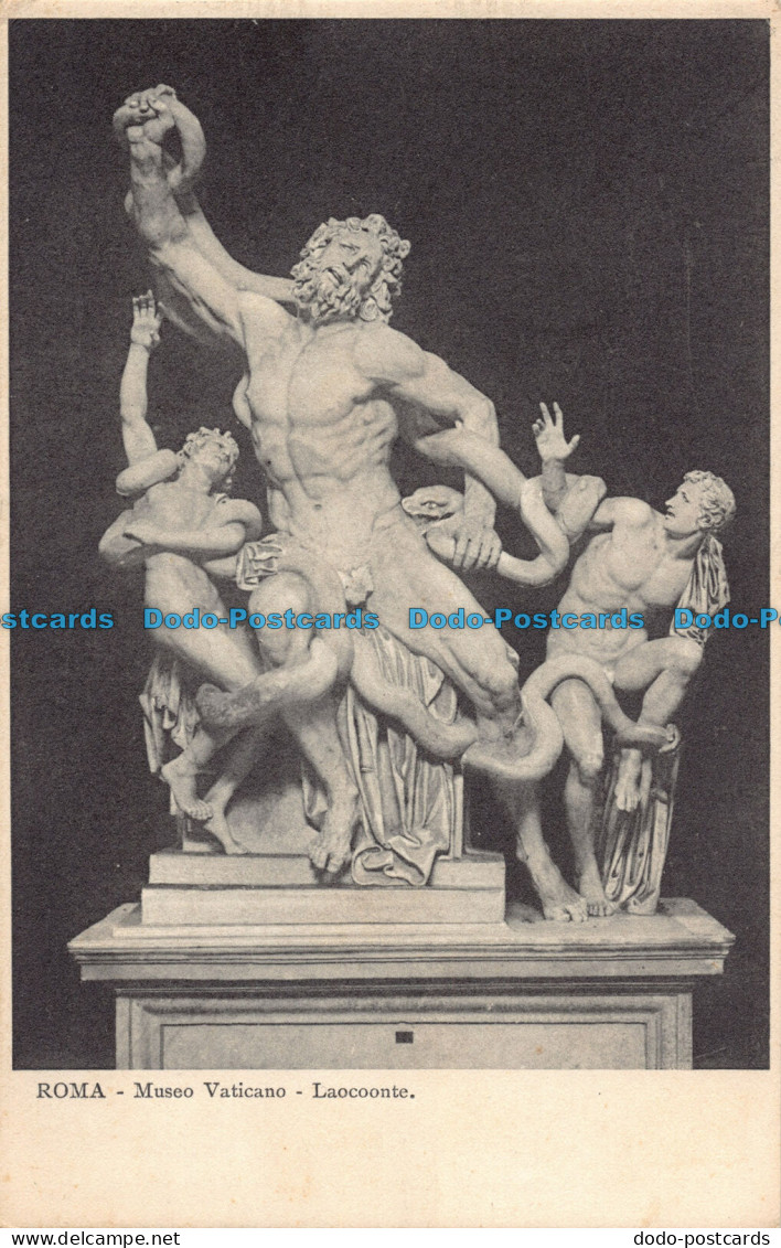 R075274 Roma. Museo Vaticano. Laocoonte. Postcard - World