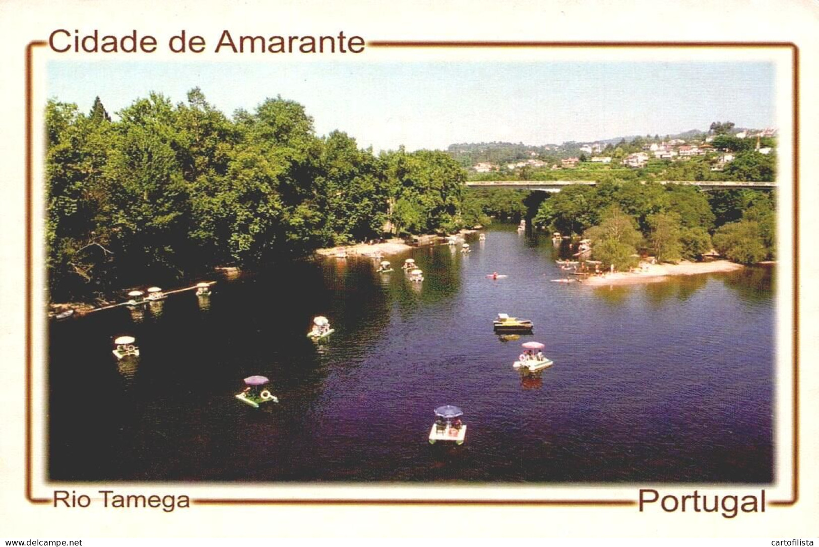 AMARANTE - Rio Tâmega  ( 2 Scans ) - Porto