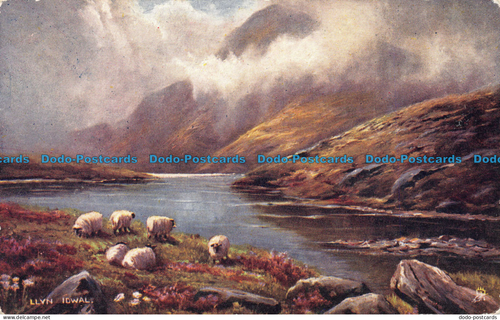 R075288 Llyn Idwal. Picturesque North Wales Series I. Oilette. 1722. Tuck - World