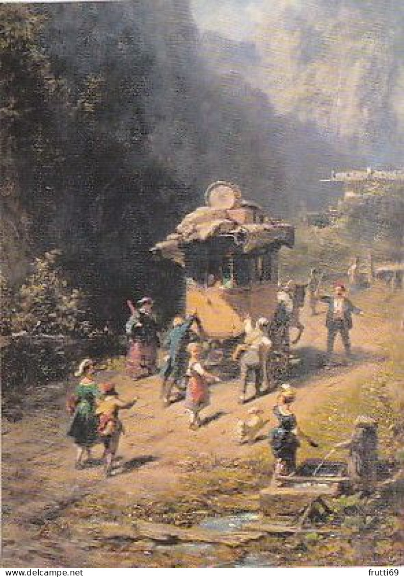 AK 210979 ART / PAINTING ... - Carl Spitzweg - Stellwagen - Ausschnitt - Schilderijen