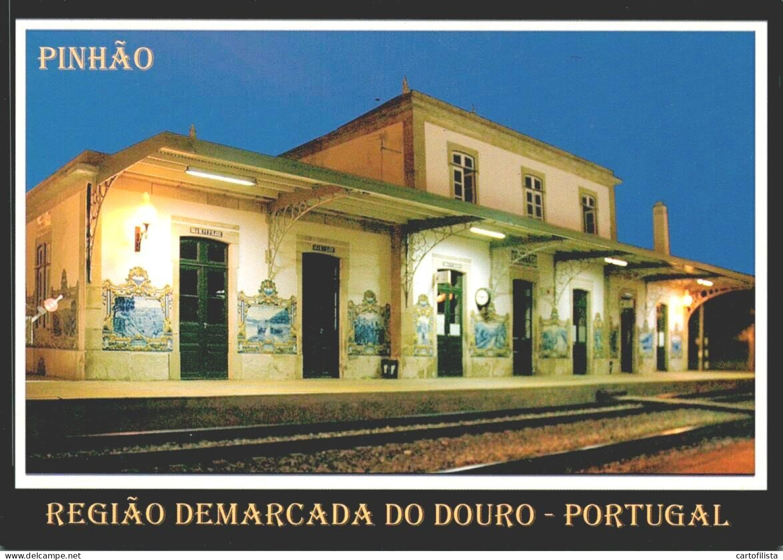 PINHÃO, Alijó - Estação De Caminhos De Ferro  ( 2 Scans ) - Vila Real