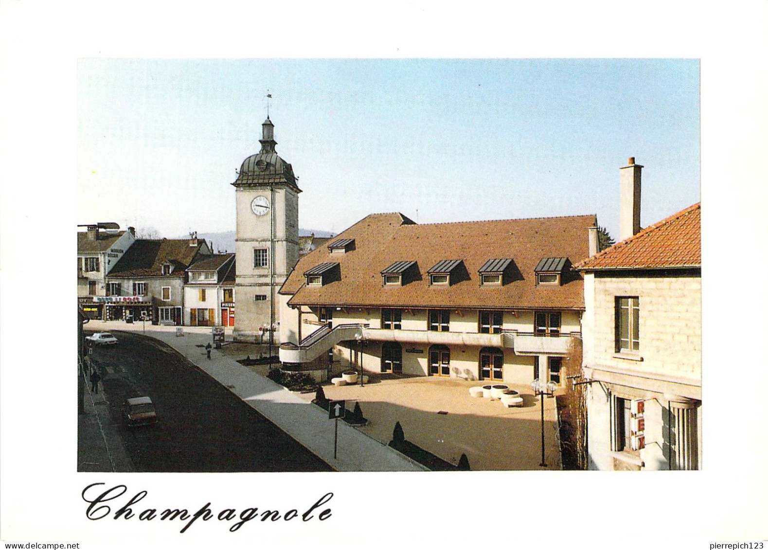 39 - Champagnole - Le Château D'eau, La Bibliothèque Et Le Musée Archéologique - Champagnole