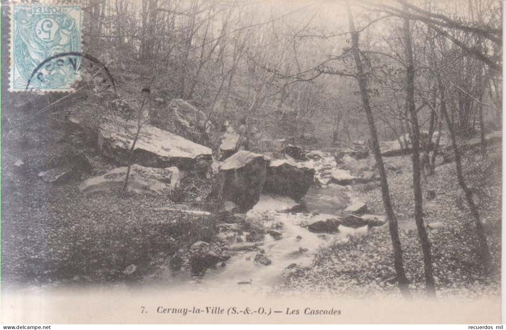 Cernay La Ville Les Cascades  1907 - Cernay-la-Ville