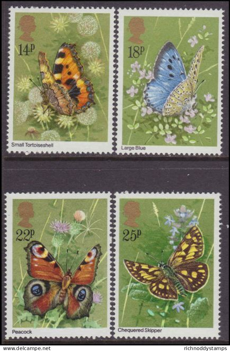 1981 Butterflies Unmounted Mint. - Neufs