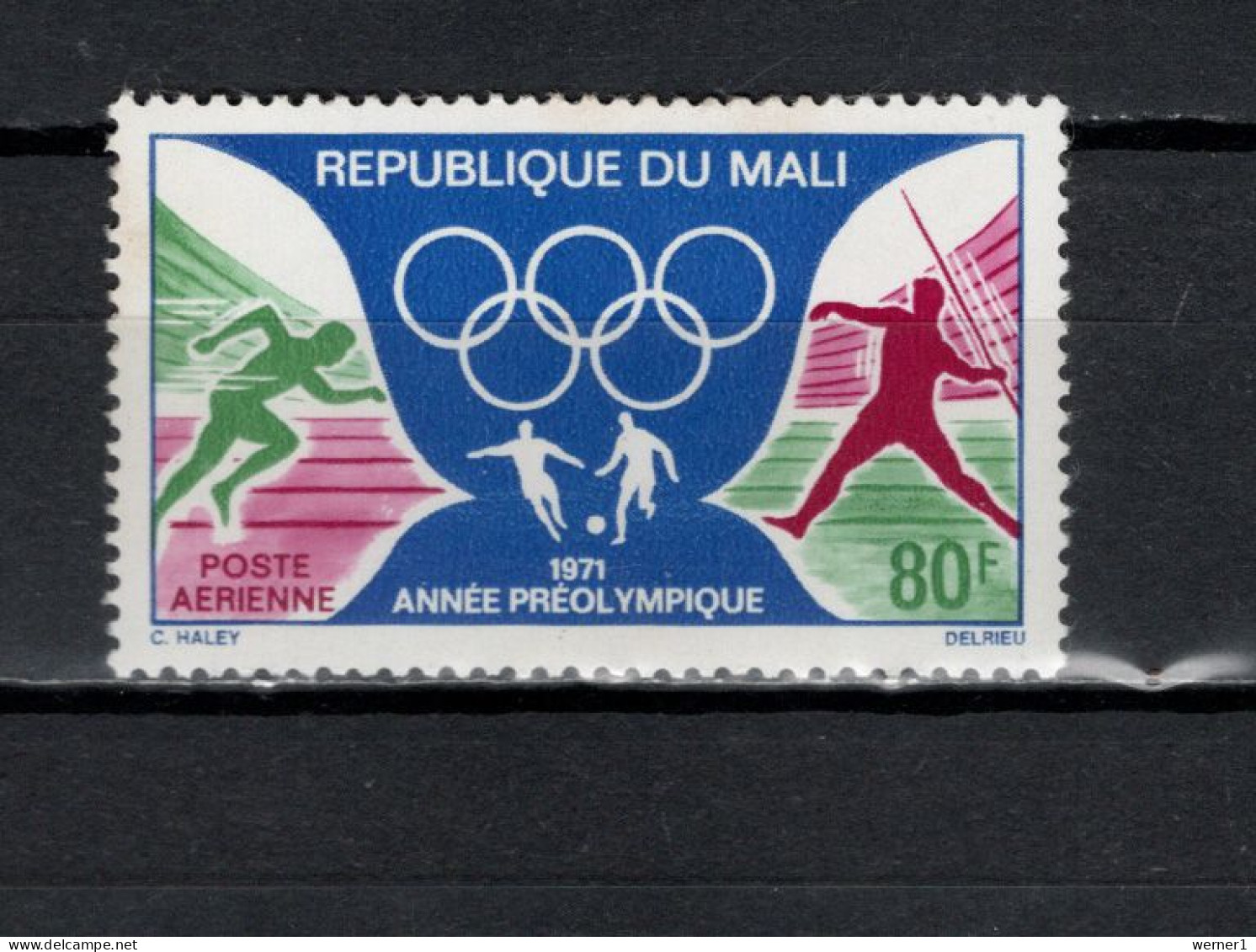 Mali 1972 Football Soccer, Olympic Games Munich Stamp MNH - Ongebruikt