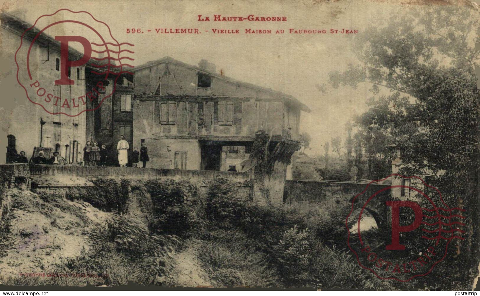 FRANCIA. FRANCE. VILLEMUR - Vieille Maison Au Faubourg Saint-Jean - Sonstige & Ohne Zuordnung