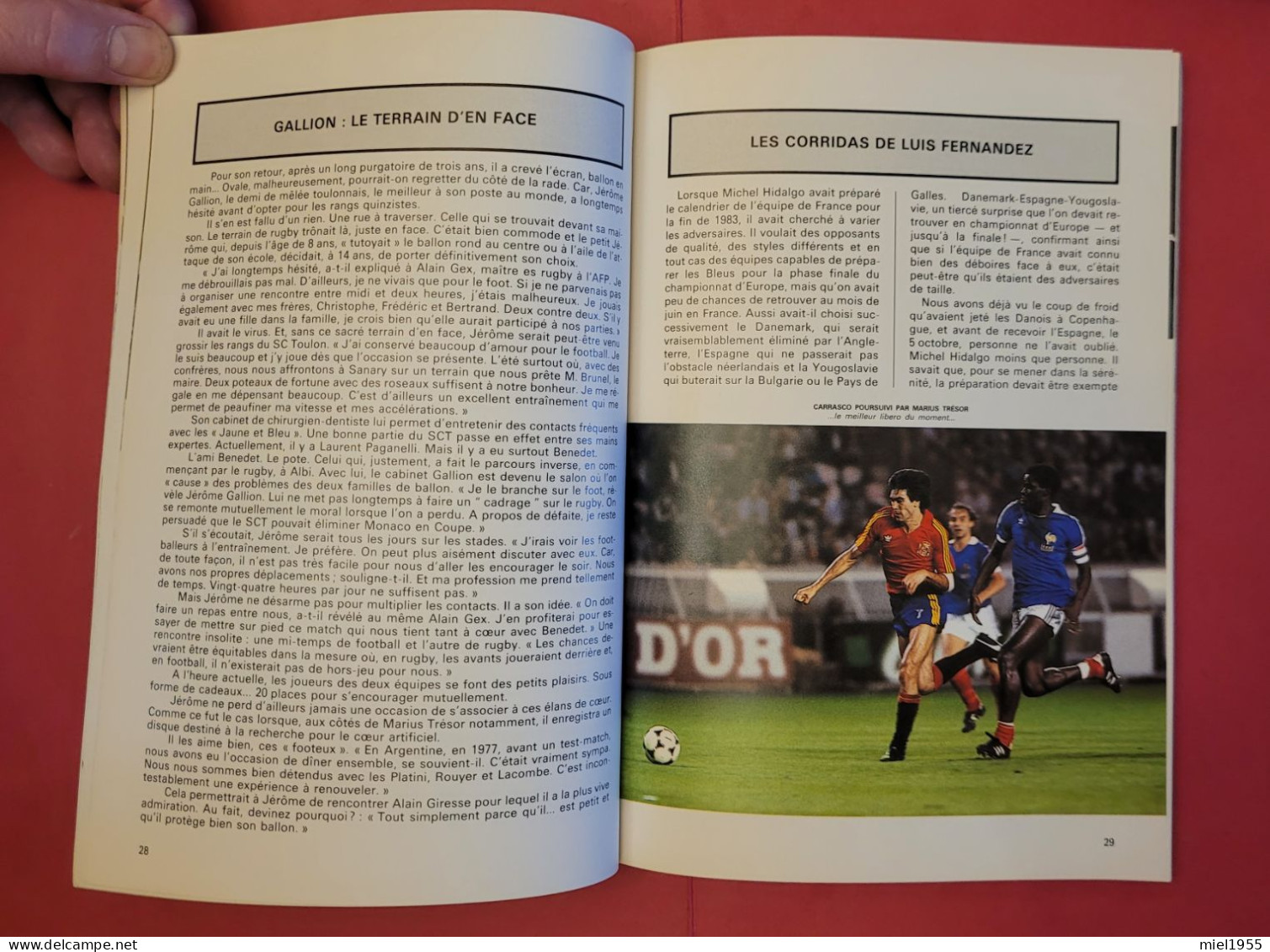 Le Livre D'or Du Football 1984 Spécial Championnat D'Europe (5 Photos) Voir Description - Books