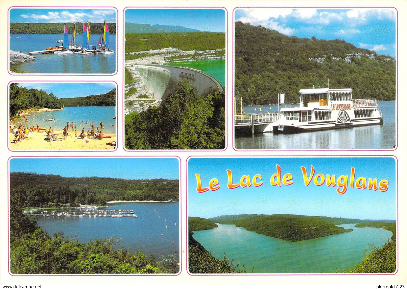 39 - Le Lac De Vouglans - Multivues - Sonstige & Ohne Zuordnung