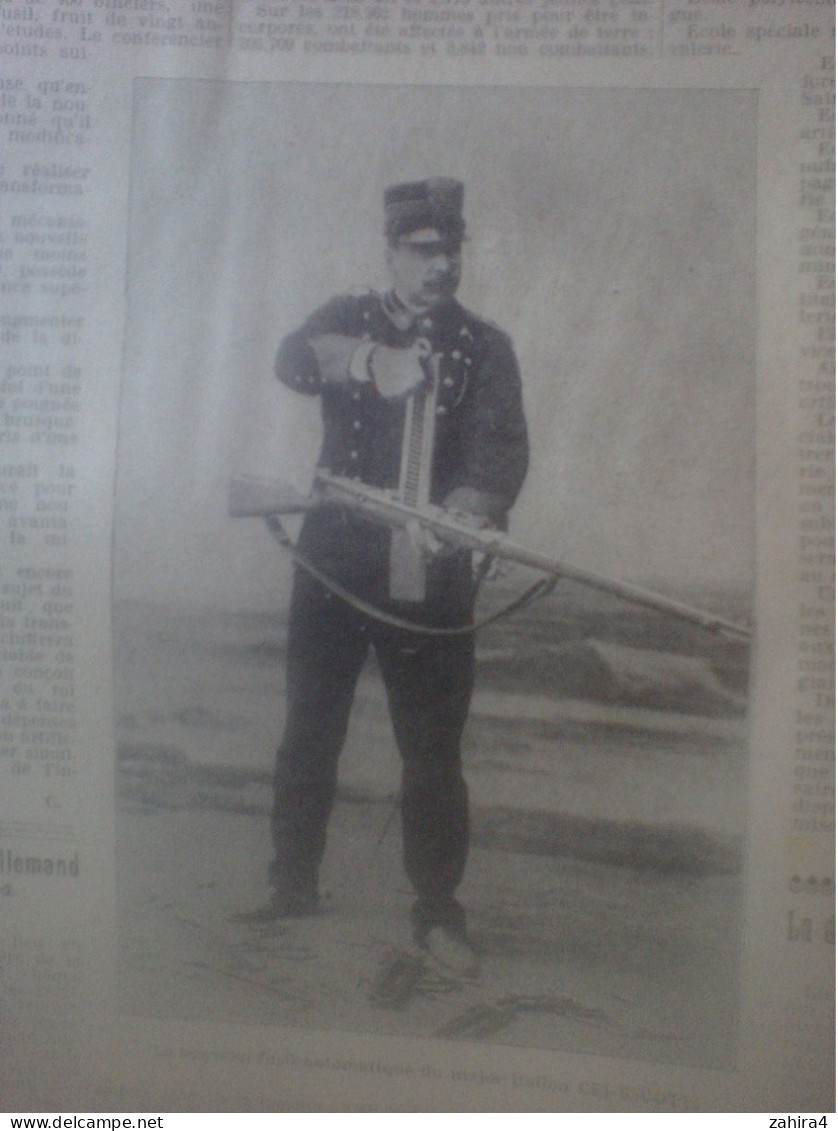 Petit Journal Militair Maritim Colon 135 Couronne Norvège Saumur Auto Fusil Cei-Rigotti Preussen Algérie Chalan Pompiers - 1900 - 1949