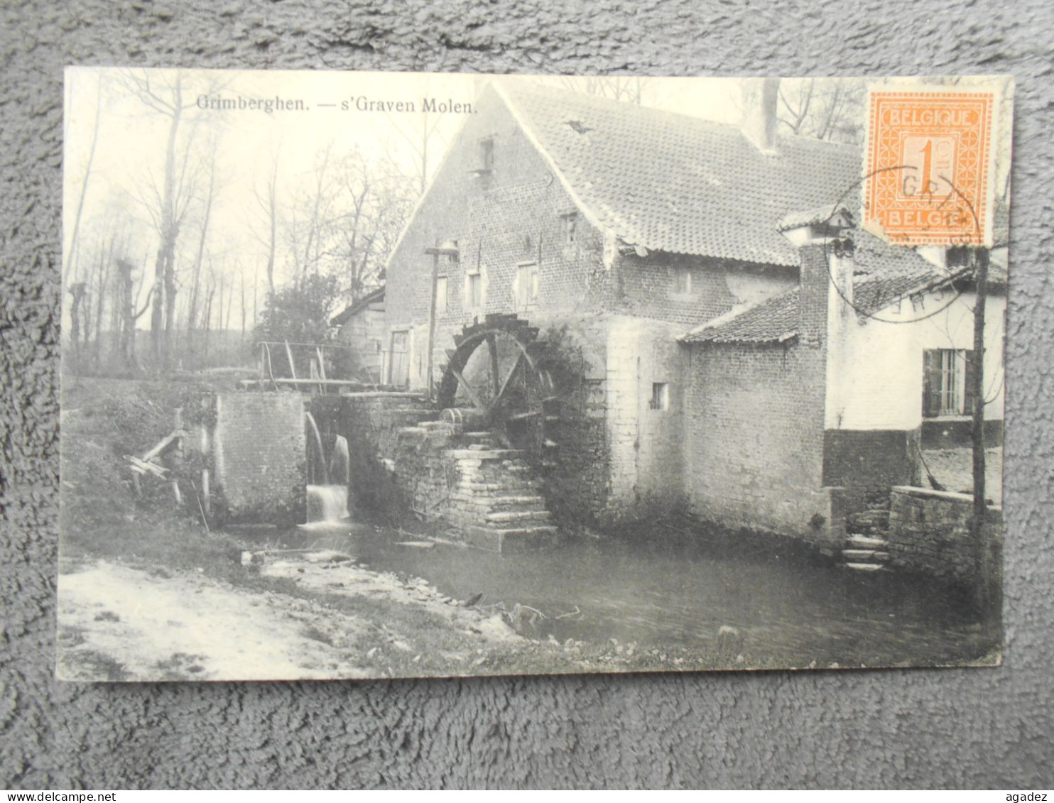 Cpa Grimberghen S'Graven Molen Moulin Grimbergen - Grimbergen