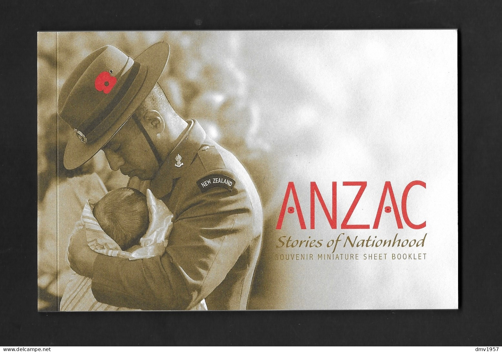 New Zealand 2008 MNH ANZAC ( 1st Series) SP 9 Booklet - Booklets