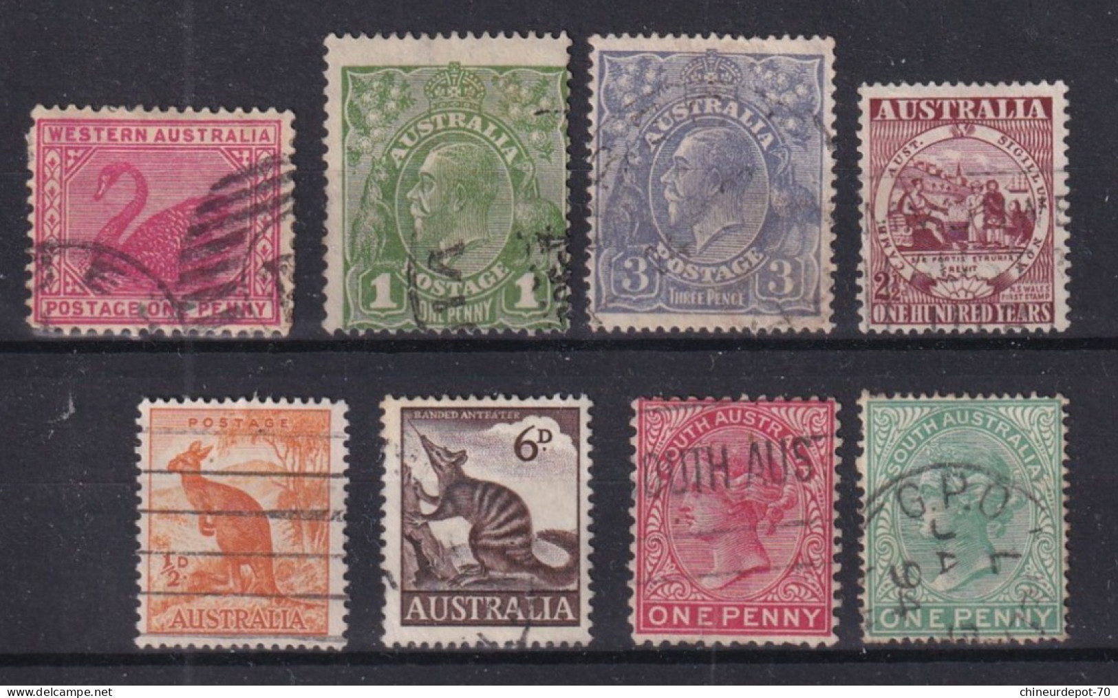 Timbres Australie - Other & Unclassified