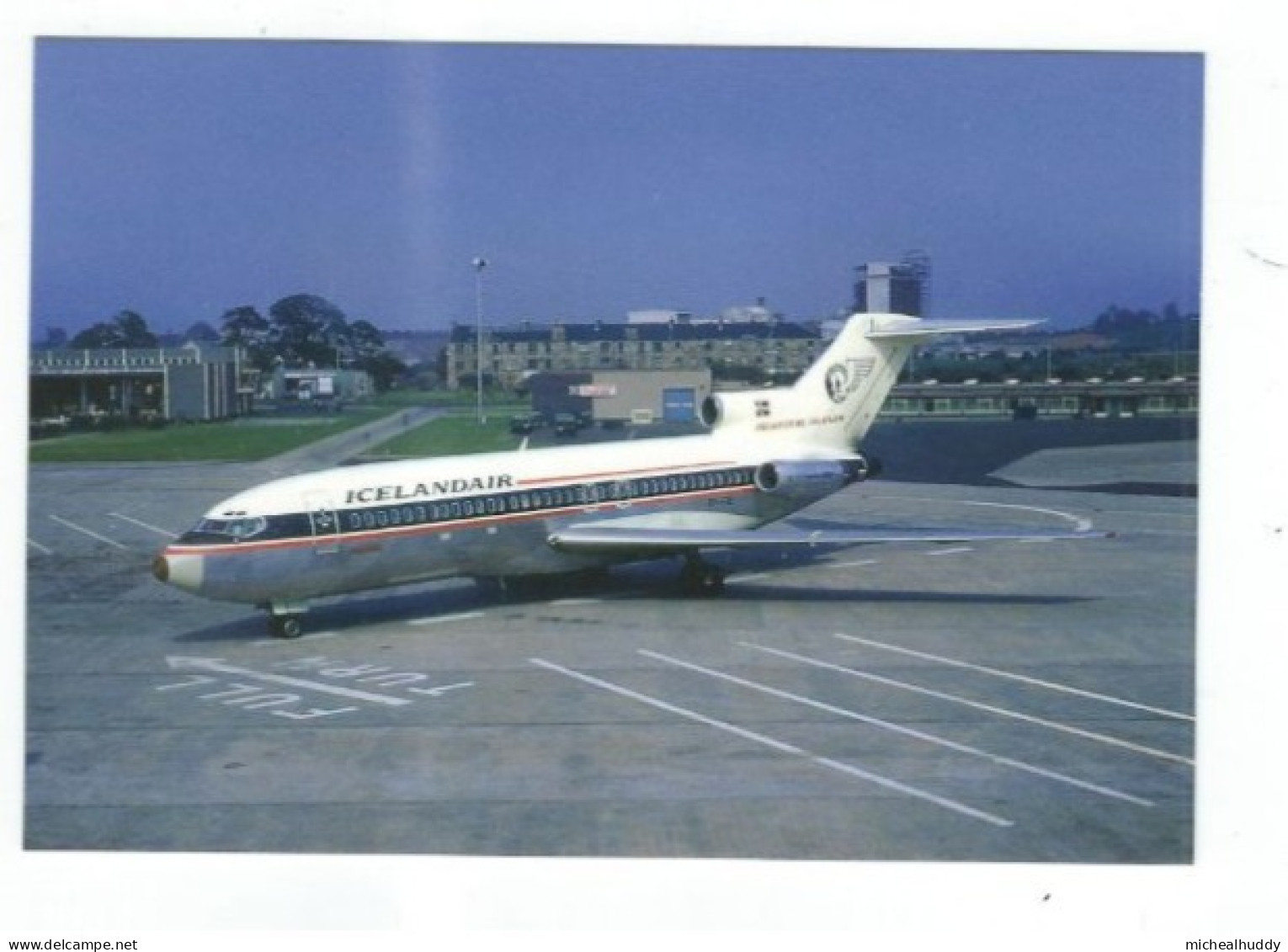 POSTCARD   PUBL BY FLIGHTPATH  LTD EDITITION OF 250  ICELANDAIR BOEING 727   AIRCRAFT NO FP 149 - 1946-....: Modern Tijdperk