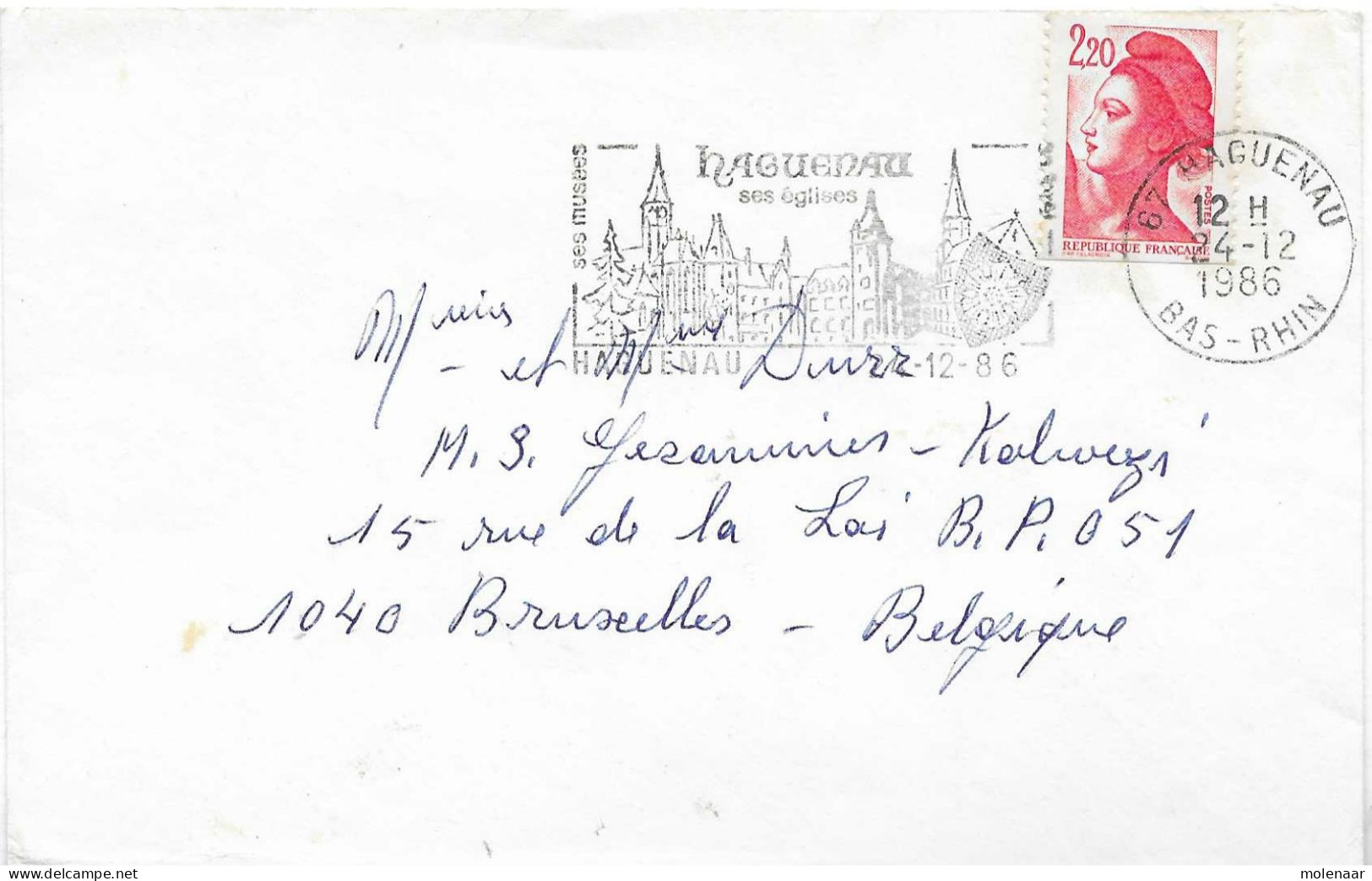 Postzegels > Europa > Frankrijk > 1945-.... > 1980-1989 > Brief Met No. 2502 (17415) - Covers & Documents