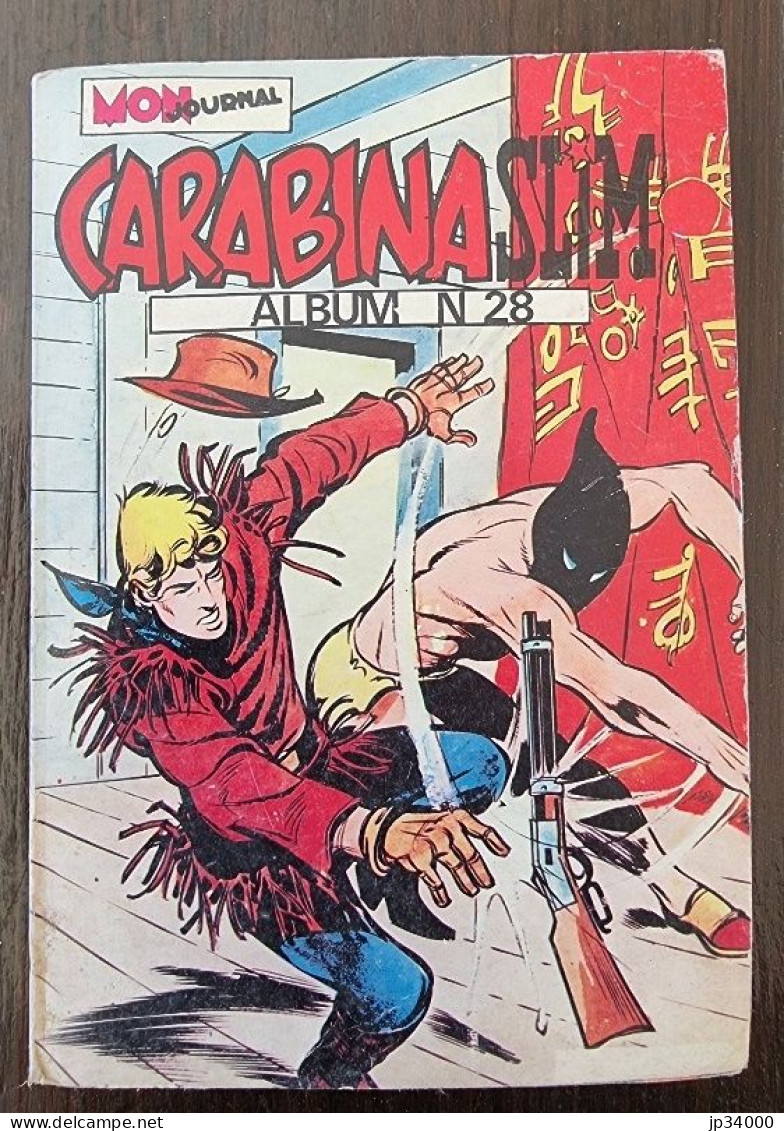 CARABINA SLIM: Album N°28 Avec N°109 à 112. 1977 Collection Mon Journal (neuf) - Small Size